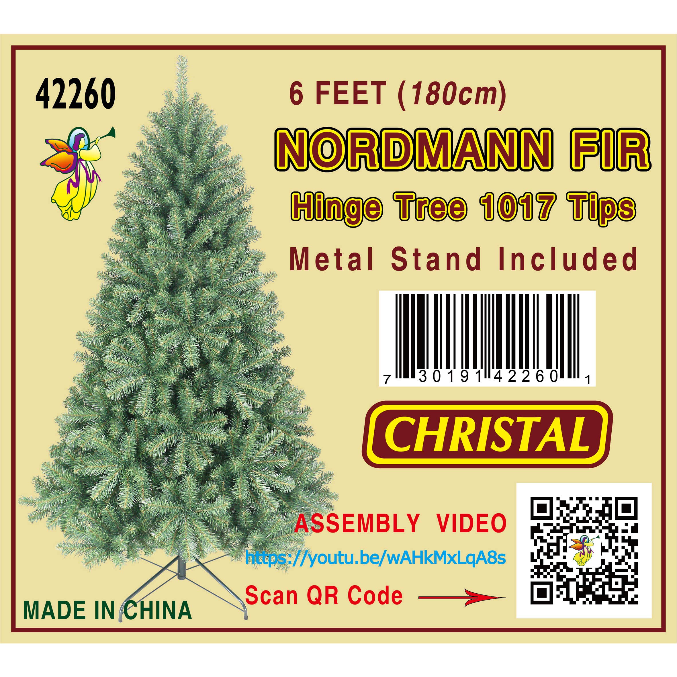 ONCOR 6フィート クリスマスツリー Oncor Recycled Christmas Trees
